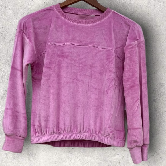 Nordstrom’s Zella Sweatsuit Joggers Loungewear Velour Set, Rose Pink | M (8/10) - Picture 3 of 16